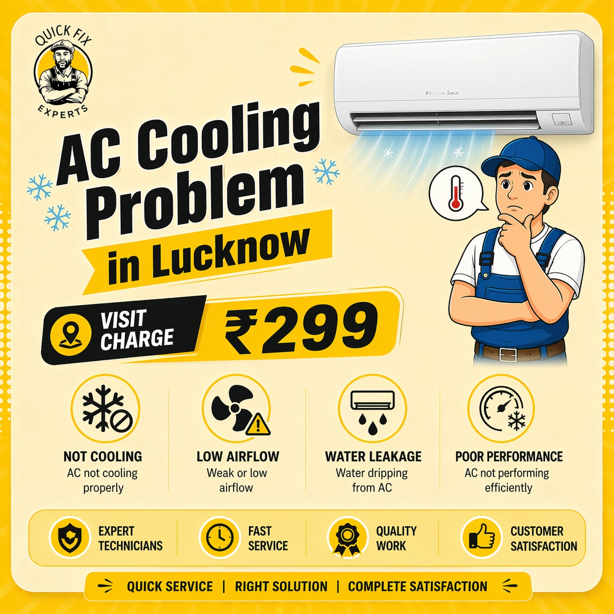 AC Repair in Lucknow