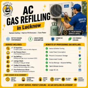 AC Gas Refilling in Lucknow