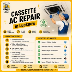 Cassette AC Repair in Lucknow