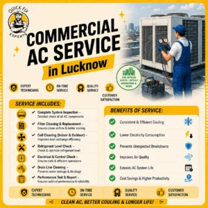 Commercial AC Service in Lucknow