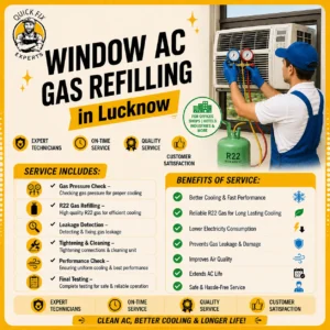 Window AC Gas Refilling in Lucknow