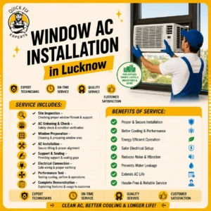 Window AC Installation in Lucknow